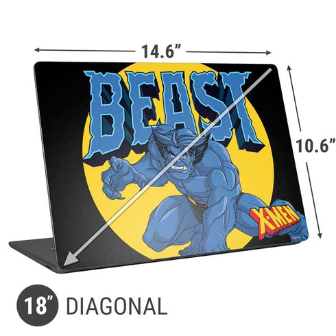 Marvel X-Men Beast Universal Laptop 18in (14.6 x 10.6in) Skin