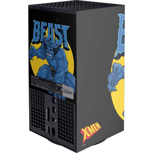 Marvel X-Men Beast Xbox Series X Console Skin