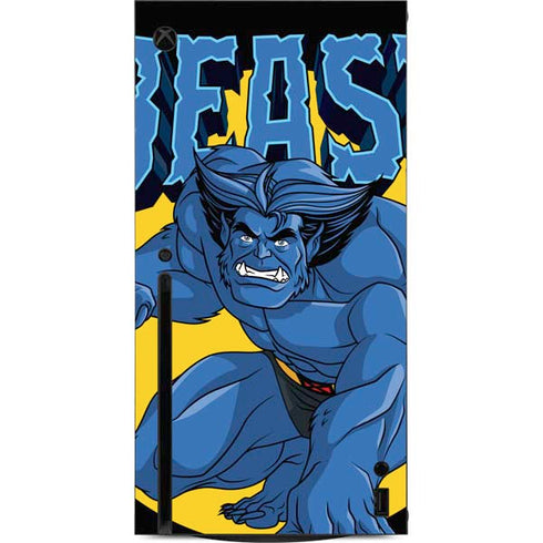 Marvel X-Men Beast Xbox Series X Console Skin