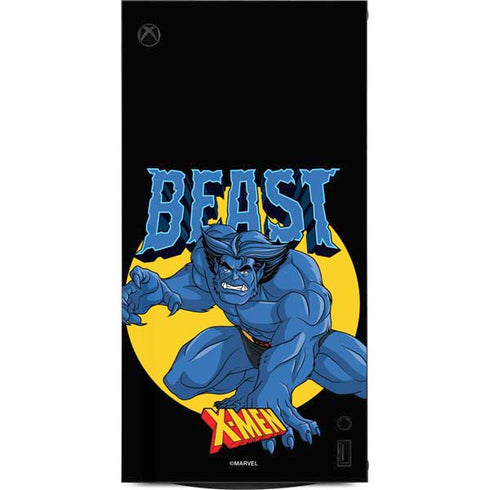 Marvel X-Men Beast XBox Series X Digital Edition Console Skin
