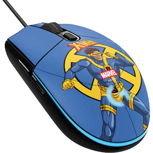 Marvel X-Men Cyclops G203 Prodigy RGB Wired Gaming Mouse Skin