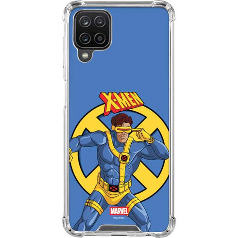 Marvel X-Men Cyclops Galaxy A12 Clear Case