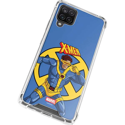 Marvel X-Men Cyclops Galaxy A12 Clear Case