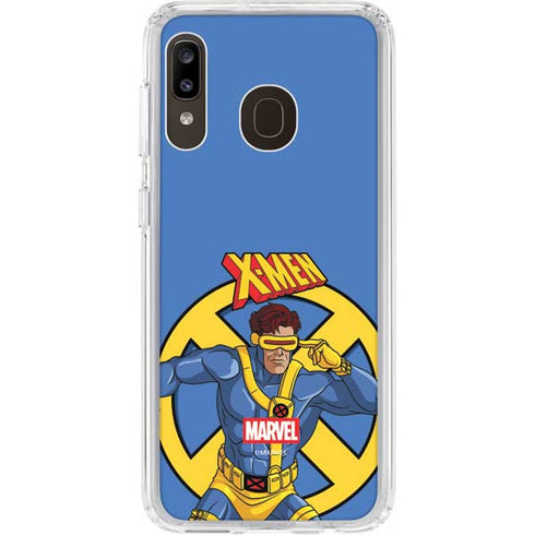 Marvel X-Men Cyclops Galaxy A20 Clear Case