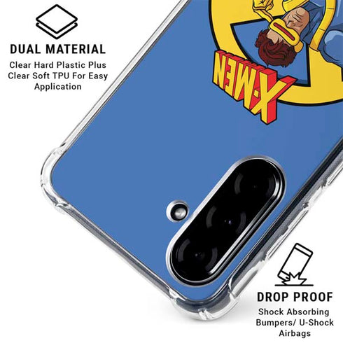 Marvel X-Men Cyclops Galaxy A36 5G Clear Case