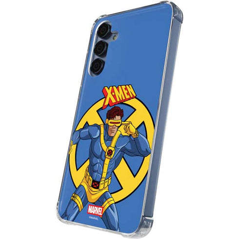 Marvel X-Men Cyclops Galaxy A55 5G Clear Case
