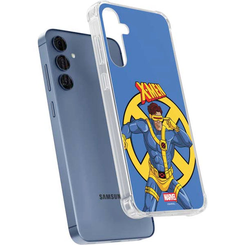 Marvel X-Men Cyclops Galaxy A55 5G Clear Case