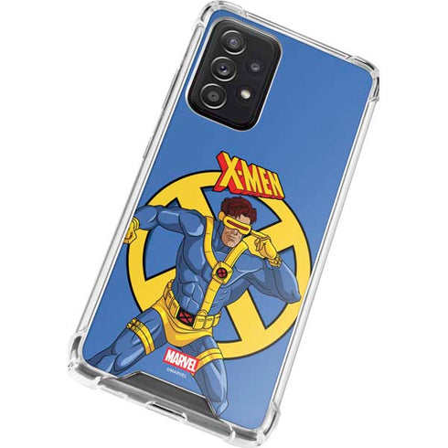 Marvel X-Men Cyclops Galaxy A72 5G Clear Case