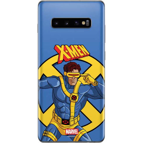 Marvel X-Men Cyclops Galaxy S10 Plus Skin