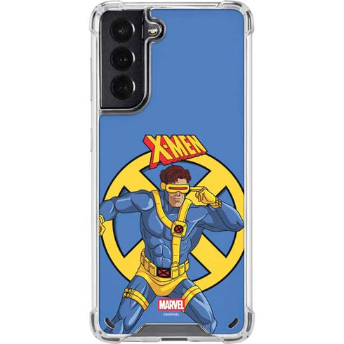 Marvel X-Men Cyclops Galaxy S21 5G Clear Case