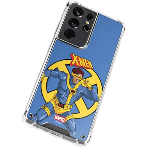 Marvel X-Men Cyclops Galaxy S21 Ultra 5G Clear Case