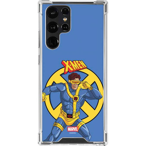 Marvel X-Men Cyclops Galaxy S22 Ultra Clear Case
