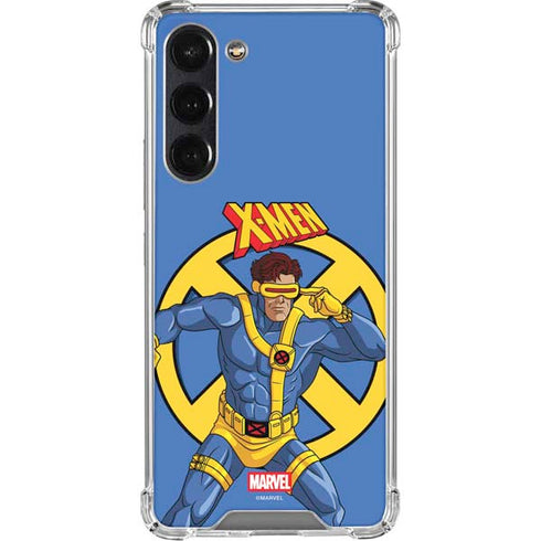 Marvel X-Men Cyclops Galaxy S24 FE Clear Case