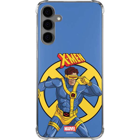 Marvel X-Men Cyclops Galaxy S24 Plus Clear Case