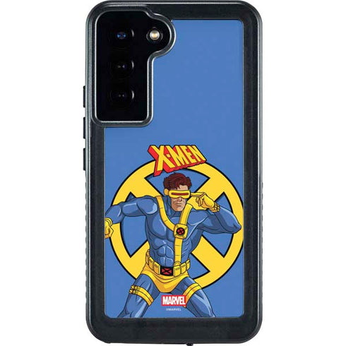 Marvel X-Men Cyclops Galaxy S24 Plus Waterproof Case