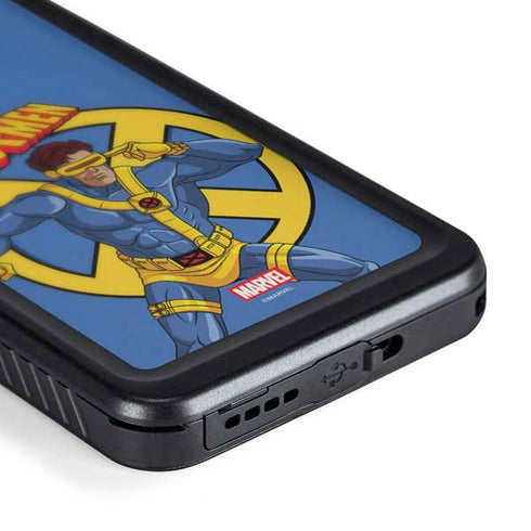 Marvel X-Men Cyclops Galaxy S24 Plus Waterproof Case