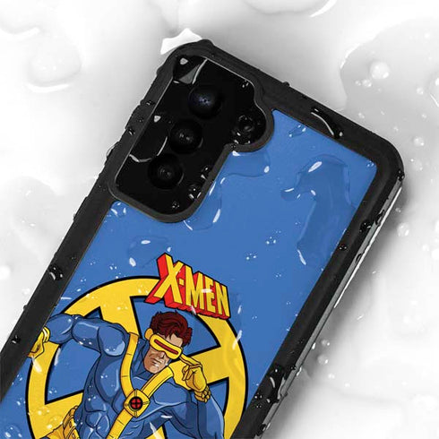 Marvel X-Men Cyclops Galaxy S24 Plus Waterproof Case