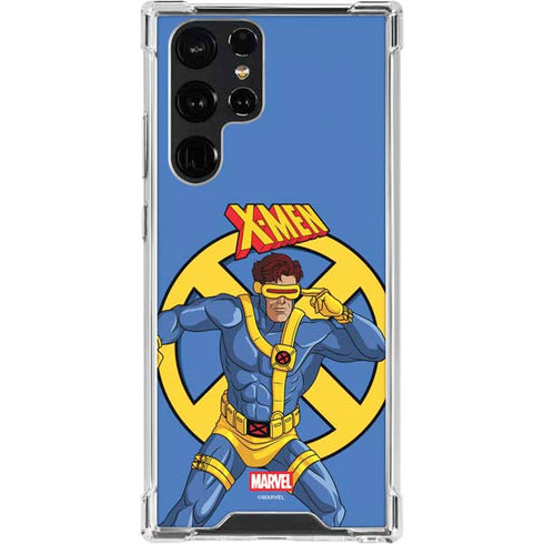 Marvel X-Men Cyclops Galaxy S24 Ultra Clear Case