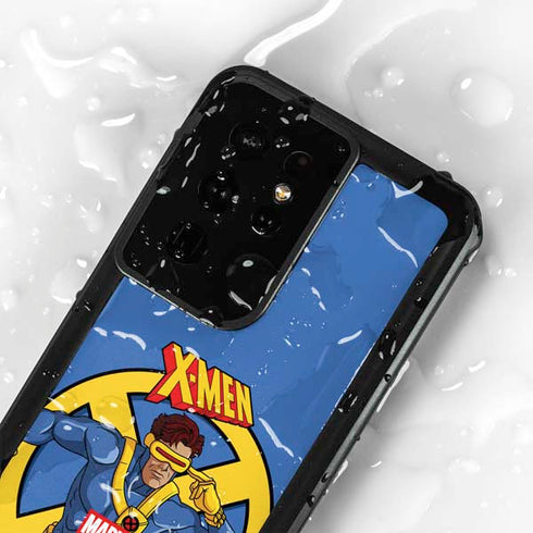 Marvel X-Men Cyclops Galaxy S24 Ultra Waterproof Case