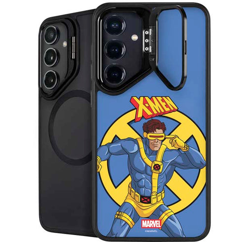 Marvel X-Men Cyclops Galaxy S25 Kickstand Case