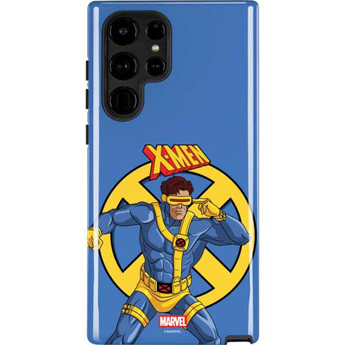 Marvel X-Men Cyclops Galaxy S25 Ultra Impact Case