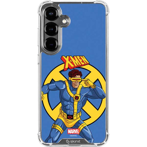 Marvel X-Men Cyclops Galaxy S26 Plus Clear Case
