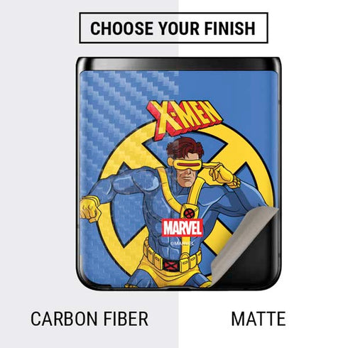 Marvel X-Men Cyclops Galaxy Z Flip Skin