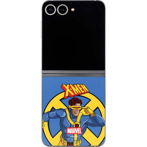 Marvel X-Men Cyclops Galaxy Z Flip6 Skin