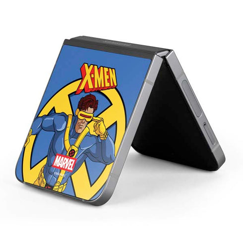 Marvel X-Men Cyclops Galaxy Z Flip6 Skin