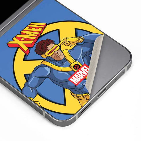 Marvel X-Men Cyclops Galaxy Z Flip6 Skin