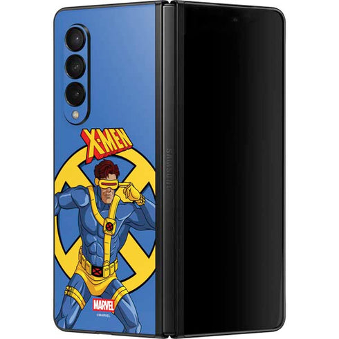 Marvel X-Men Cyclops Galaxy Z Fold3 5G Skin