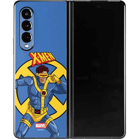 Marvel X-Men Cyclops Galaxy Z Fold3 5G Skin