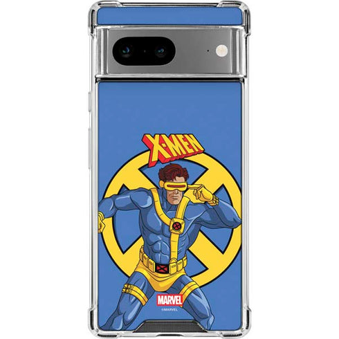 Marvel X-Men Cyclops Google Pixel 8a Clear Case