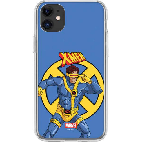 Marvel X-Men Cyclops iPhone 11 Clear Case