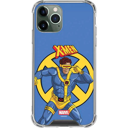 Marvel X-Men Cyclops iPhone 11 Pro Max Clear Case