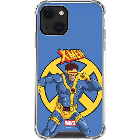 Marvel X-Men Cyclops iPhone 13 Mini Clear Case
