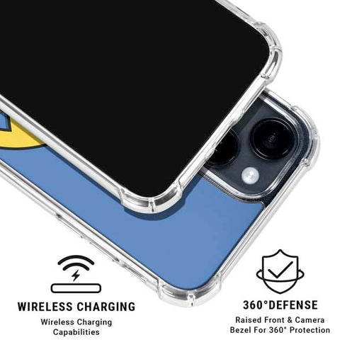 Marvel X-Men Cyclops iPhone 14 Plus Clear Case