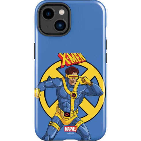 Marvel X-Men Cyclops iPhone 14 Plus Impact Case