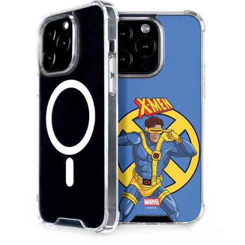 Marvel X-Men Cyclops iPhone 14 Pro MagSafe Case