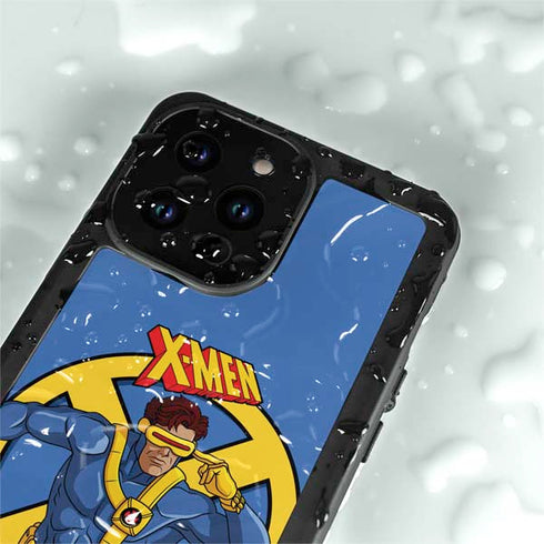 Marvel X-Men Cyclops iPhone 14 Pro Max Waterproof Case