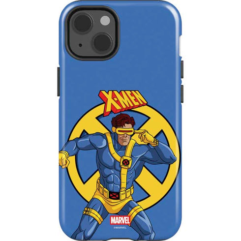 Marvel X-Men Cyclops iPhone 15 Plus Impact Case