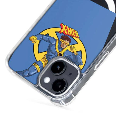 Marvel X-Men Cyclops iPhone 15 Plus MagSafe Case
