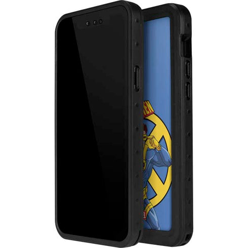 Marvel X-Men Cyclops iPhone 15 Plus Waterproof Case