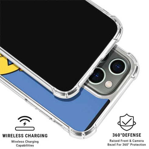 Marvel X-Men Cyclops iPhone 15 Pro Clear Case