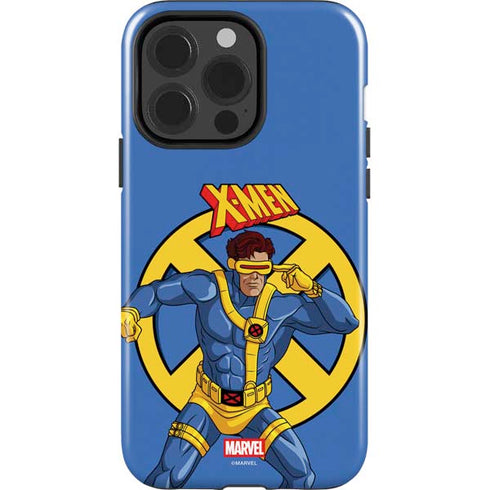 Marvel X-Men Cyclops iPhone 15 Pro Impact Case