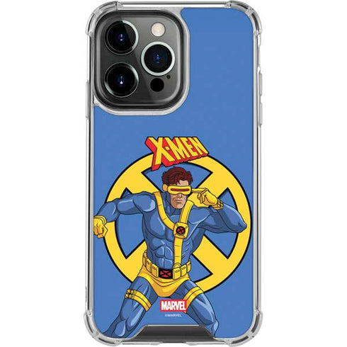 Marvel X-Men Cyclops iPhone 15 Pro Max Clear Case