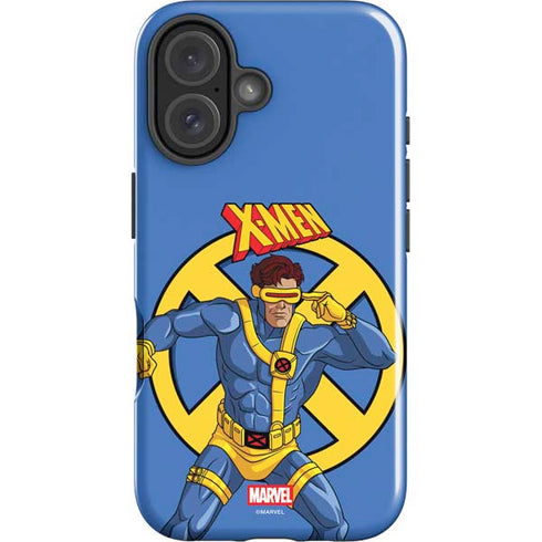 Marvel X-Men Cyclops iPhone 16 Plus Impact Case
