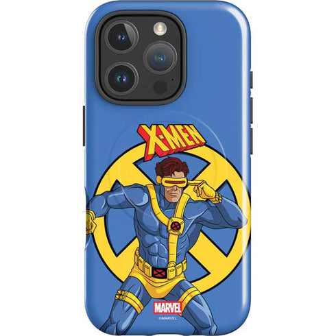 Marvel X-Men Cyclops iPhone 16 Pro Max Magsafe Impact Case