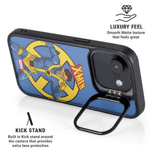 Marvel X-Men Cyclops iPhone 16e Kickstand Case