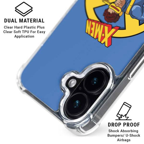 Marvel X-Men Cyclops iPhone 17 Clear Case